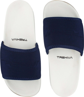 TREKIVA Men Slides(Blue , 10)