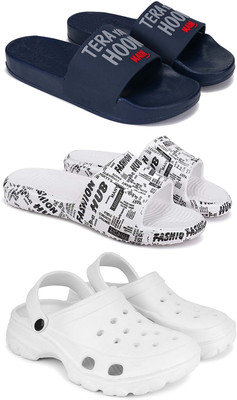 Pennen Men Slides(White , 8)