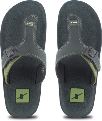 Sparx Men Flip Flops(Olive , 9)