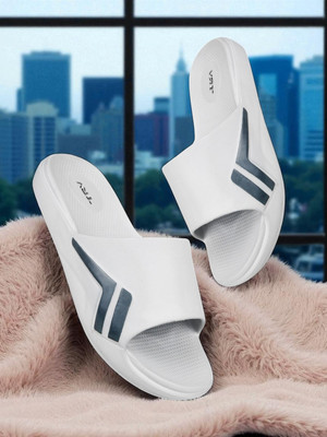 TRV Men EVA Ultralightweight Comfort All Season Slipper for Men Flip Flops Slides(Grey , 9)