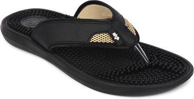 LIBERTY Men Slippers(Black , 7)