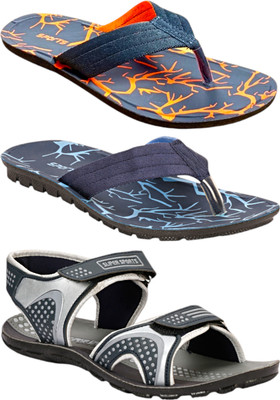 Genial Men Slippers(Multicolor , 10)