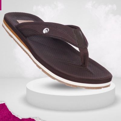 9VENUS Men Slippers(Brown , 9)