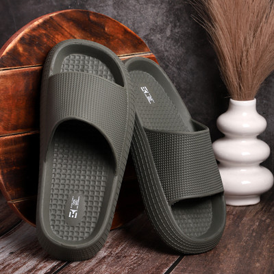 Hygear Men Slides(Grey , 10)