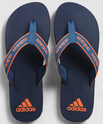 ADIDAS Men Flip Flops(Blue , 8)