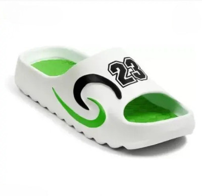 COOPERWINGS Men Slides(Green , 8)