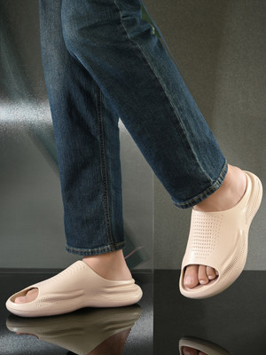 HRX by Hrithik Roshan Men Slides(Beige , 6)