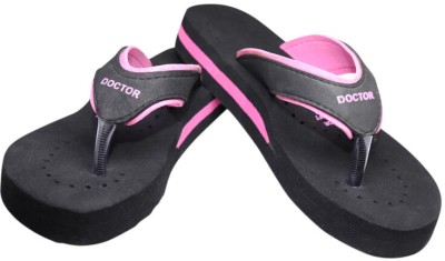 Bhains Ki Ankh Women Flip Flops(Pink , 3)