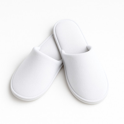 CANECO Men Unisex Disposable Spa Slippers for Travel, Hotels, Home & Commercial Use Slippers(White , 8)