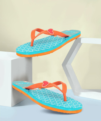 Phonolite Women Printed Daily use Hawaii chappal slipper flip flop for women and girls Slippers(Multicolor , 8)