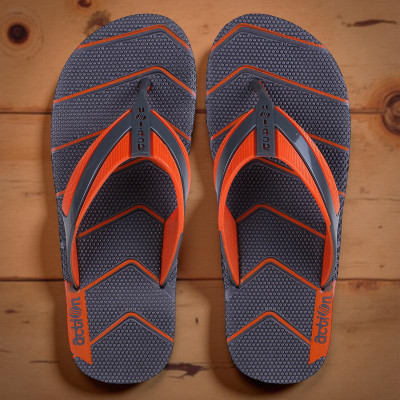 action Men Flip Flops(Grey , 7)