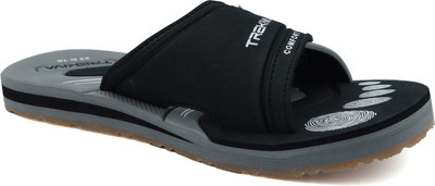 TREKIVA Men Premium Slippers Trendy Comfortable Flexible & Durable, Anti-Skid| TR-T0801 Flip Flops(Grey , 6)
