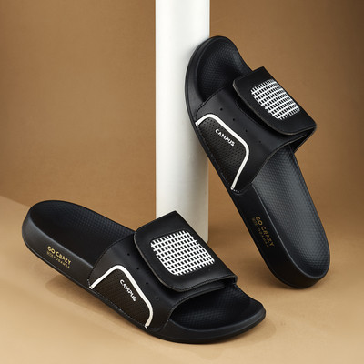CAMPUS Men Slides(Black , 10)