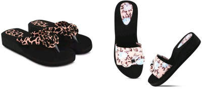 BOOMBEAUTY Women Slides(Multicolor , 5)
