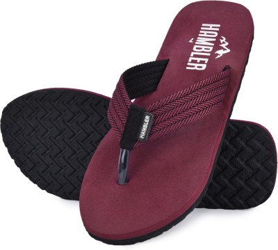 INDOSOLE Men Slippers(Purple , 7)