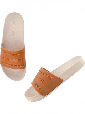 RED TAPE Women Slides(Beige , 6)
