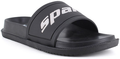Sparx Men Slides(Black , 8)
