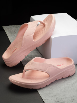 asian Women Flip Flops(Pink , 8)