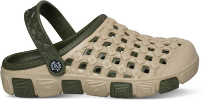 Acorn Men Sandals(Green, Beige , 9)