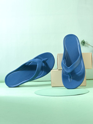 HRX by Hrithik Roshan Women Ultra-Lightweight & Flexible EVA Slip-On for All-Day Comfort Slippers(Blue , 4)