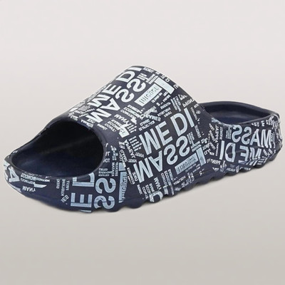 house of common Men Slides(Blue , 8)