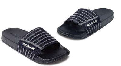 WOODLAND Men Slides(Navy , 8)