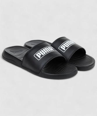 PUMA Men Alvi Men Slides (Black) Slides(Black, White , 7)