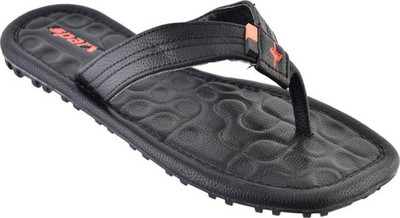 Sparx Men Flip Flops(Black , 12)