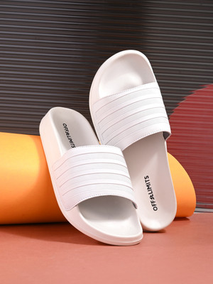 OFF LIMITS Men Slides(Off White , 8)