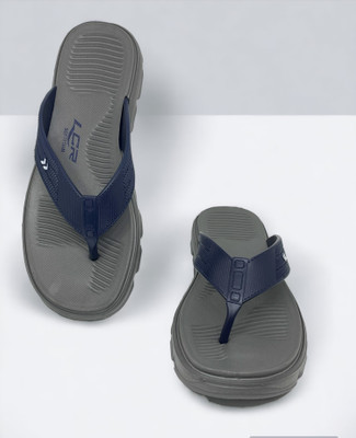 LANCER Men Lancer Extra Soft Comfort Regular Wear Slippers(Grey , 8)