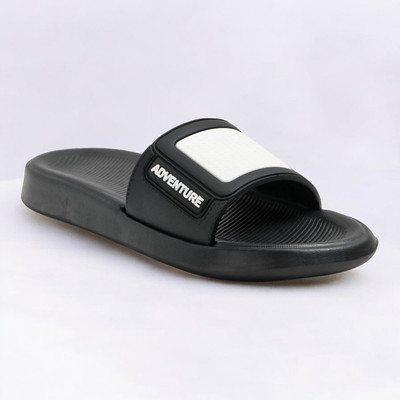 Begone Men Slippers(Black , 8)