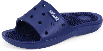 DOCTOR EXTRA SOFT Men Slides(Navy , 6)