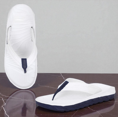 Kapani Fashion Men Slippers(White , 8)