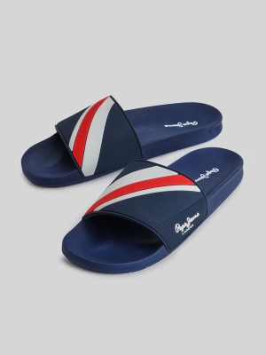 Pepe Jeans Men Slides(Navy , 9)