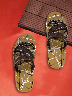 Kzaara Men Slides(Tan , 7)