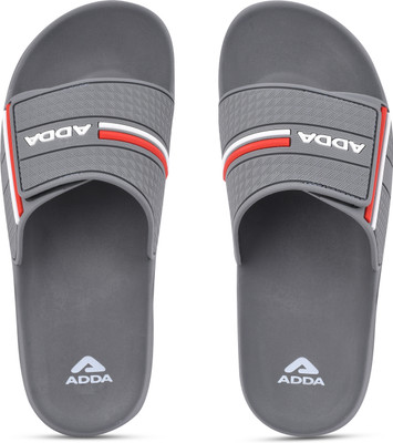 Adda Men Slides(Grey , 10)