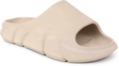 Hygear Men Flip Flops(Beige , 7)