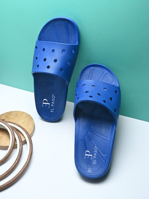 El Paso Men Slides(Blue , 10)