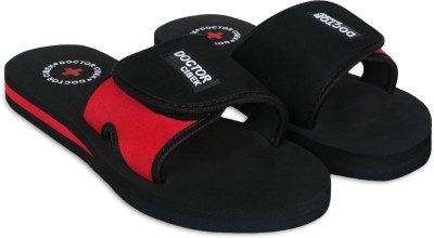 CIBEK Women Slides(Red , 8)