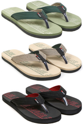 SIZEONE Men Slippers(Multicolor , 6)