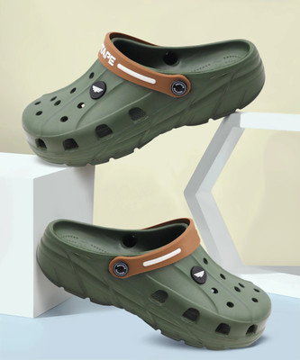RED TAPE Men Flip Flops(Olive , 11)