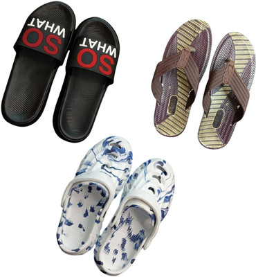 BLIBBERS Men Slippers(Multicolor , 9)