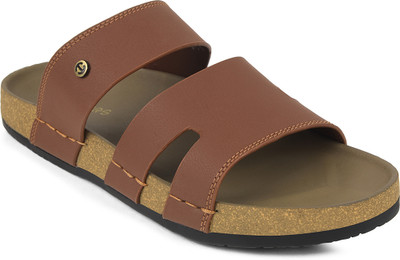 LIBERTY Men Slippers(Tan , 8)