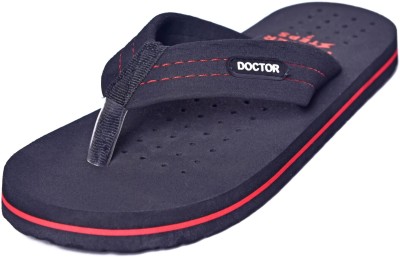 ORTHO POWER STEPS Men Men's Ortho Care |Orthopaedic | Diabetic | Comfortable Slipper Flip Flops Slippers(Black , 8)