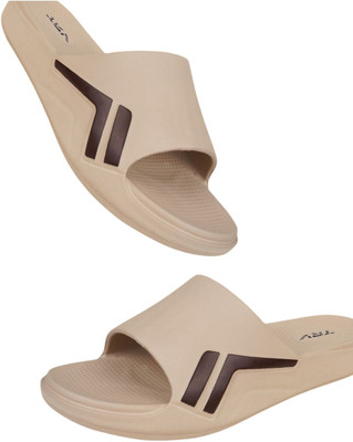 TRV Men Slides(Beige , 10)