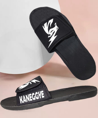 KANEGGYE Men Slides(White , 8)