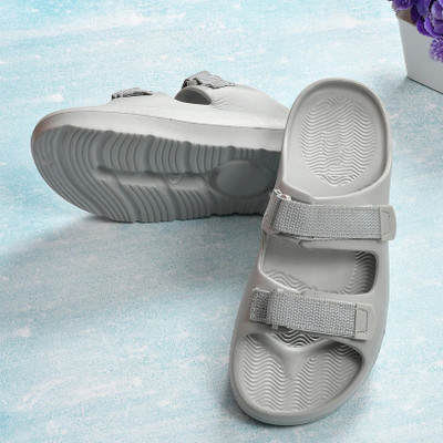 KILLER Men Slides(Grey , 8)