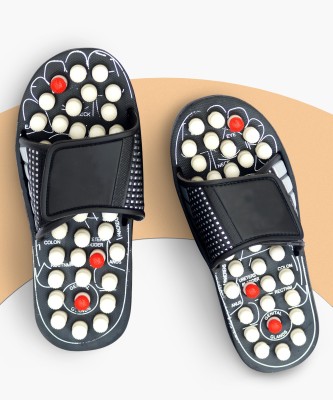 Accu Paduka Men Acupressure Slippers | Stress And Pain Tension Relief Slippers For Men and Women Slippers(Multicolor 6)