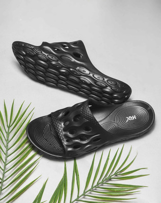 HRX by Hrithik Roshan Men Slides(Black , 9)