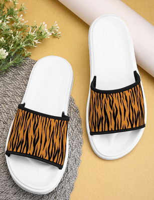Bootco Women Slides(Yellow , 5)